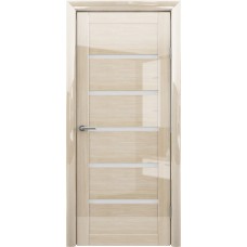 Дверь межкомнатная ALBERO Мегаполис GL ВЕНА GL Мокко глянец, стекло мателюкс Дверь межкомнатная ALBERO Мегаполис GL ВЕНА GL Мокко глянец, стекло мателюкс